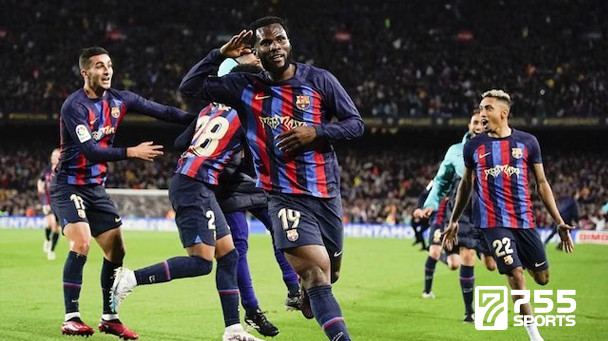 Sempat Tersisih, Frenck Kessie Jadi Pahlawan Barcelona