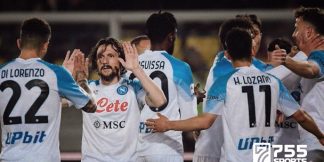 Hasil Lecce 1-2 Napoli - Serie A  