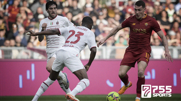 Hasil Serie A: AS Roma 1-1 AC Milan