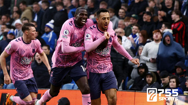 Hajar Brighton, Everton Keluar Dari Zona Degradasi