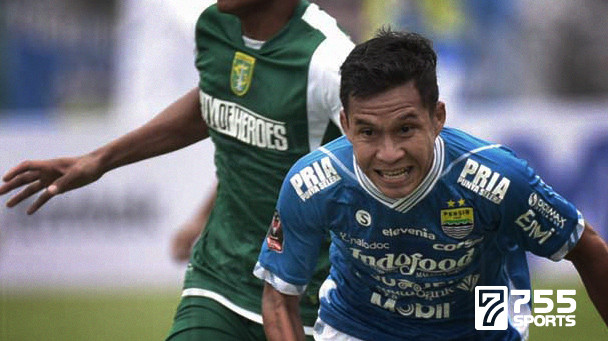 Persik Kediri Lirik Winger Persib Bandung, Erwin Ramdani