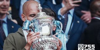 Manchester City Juarai Piala FA, Pep Guardiola Menangis  