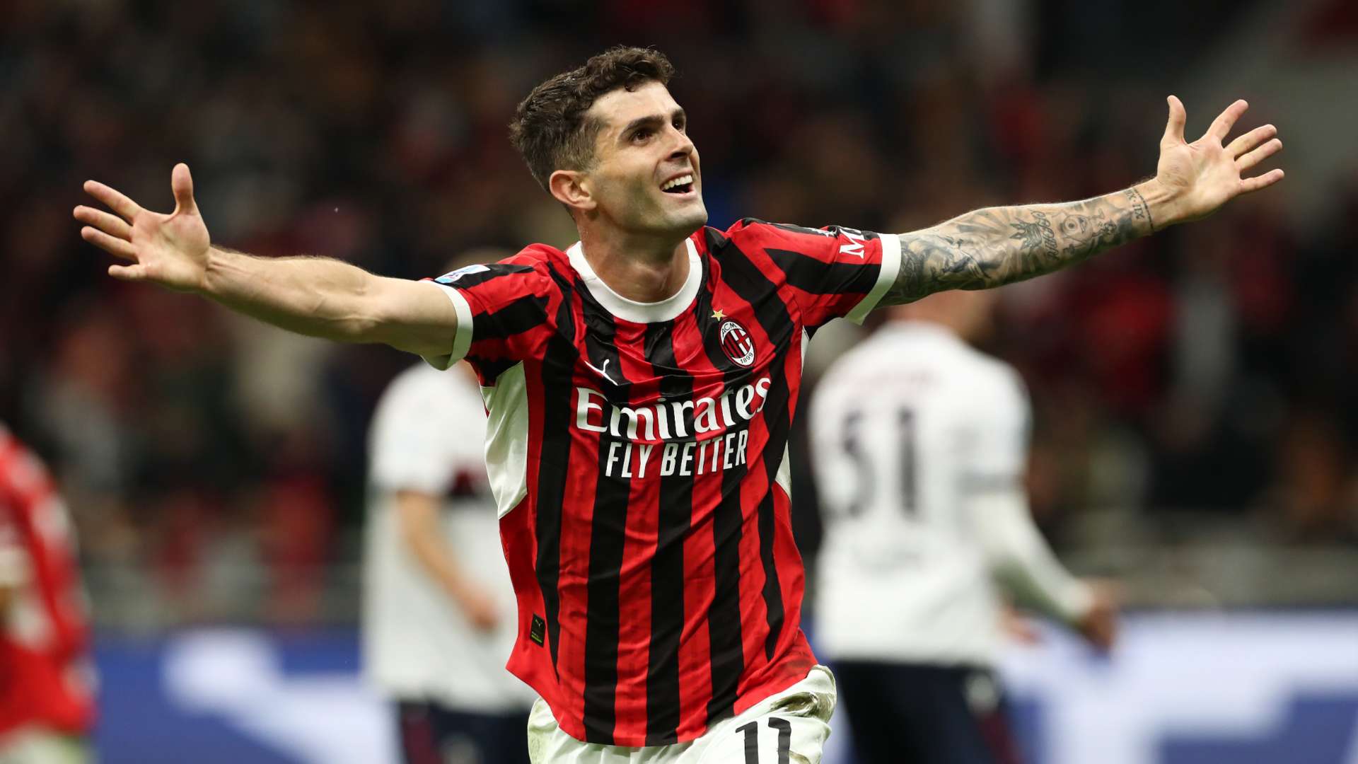 TONTON: Bintang USMNT Pulisic mencetak gol kemenangan untuk Milan