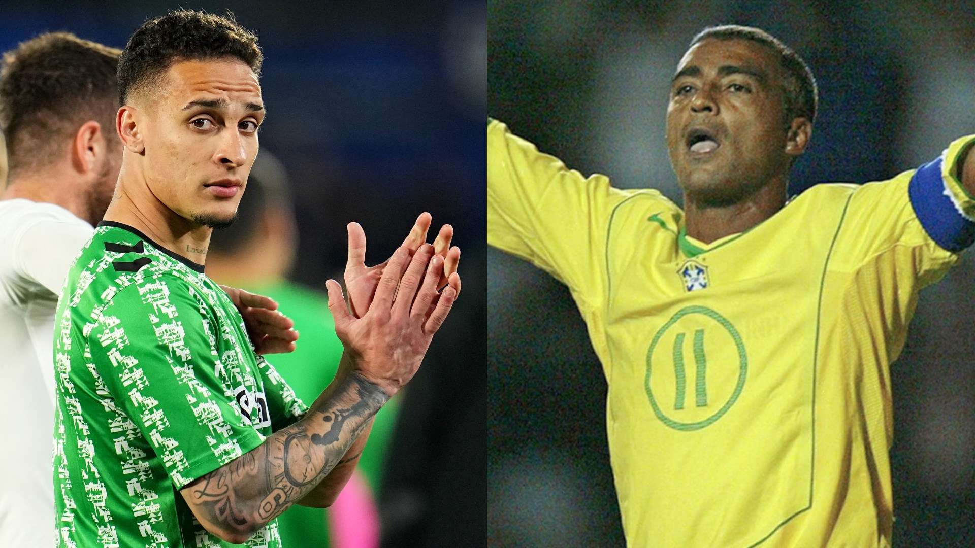 ‘Legenda!’ – Antony dikunjungi oleh ikon Brasil Romario