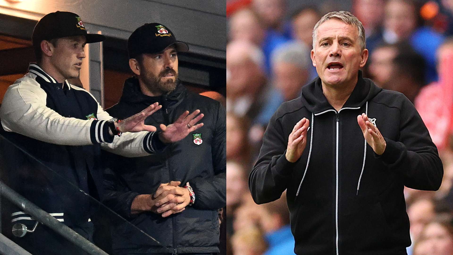 Parkinson akan bergabung dengan Rob & Ryan dalam menerima penghargaan Wrexham