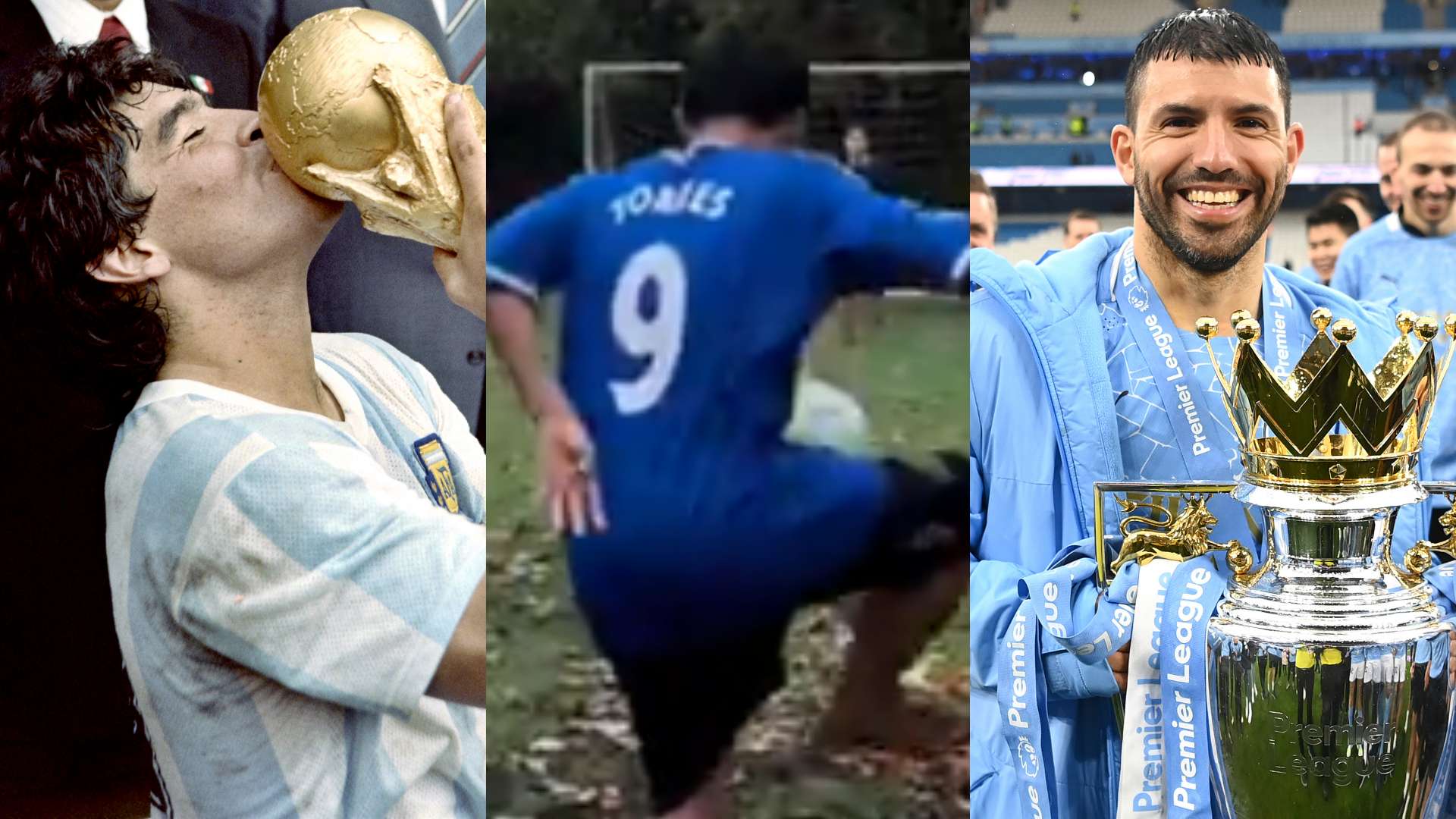 📽️ | Anak dari Aguero & cucu dari Maradona memamerkan keahlian