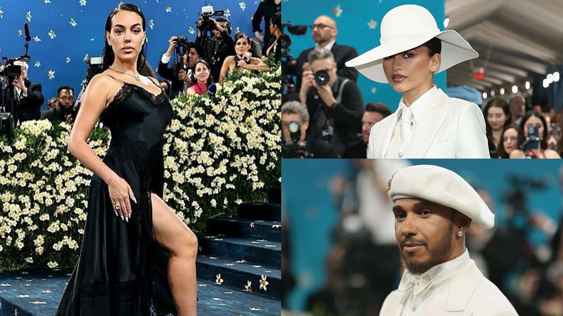 📽️ | Pasangan Ronaldo, Rodriguez bergaul dengan para bintang di Met Gala