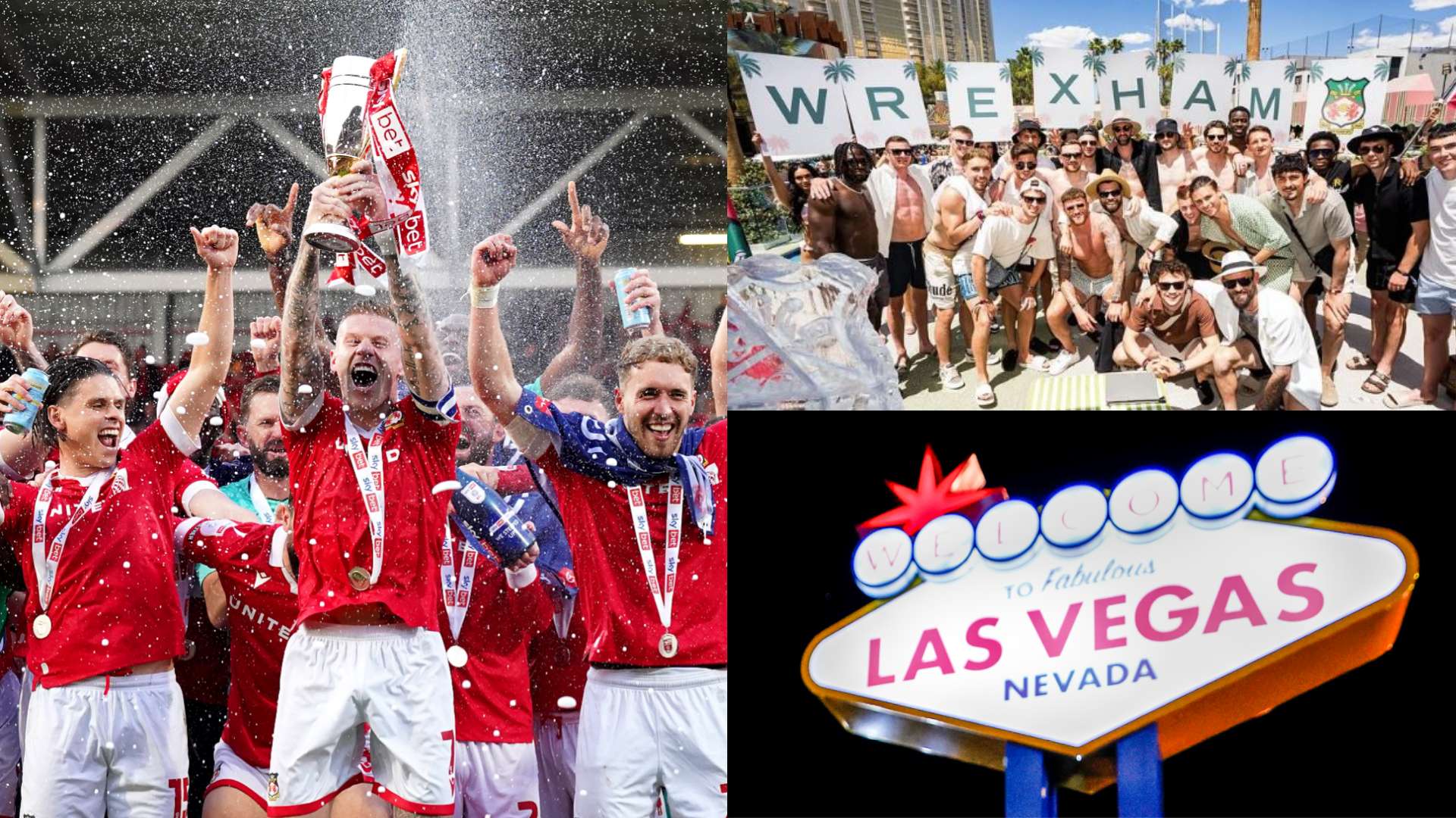 McClean menikmati pesta promosi ‘ajaib’ Las Vegas Wrexham