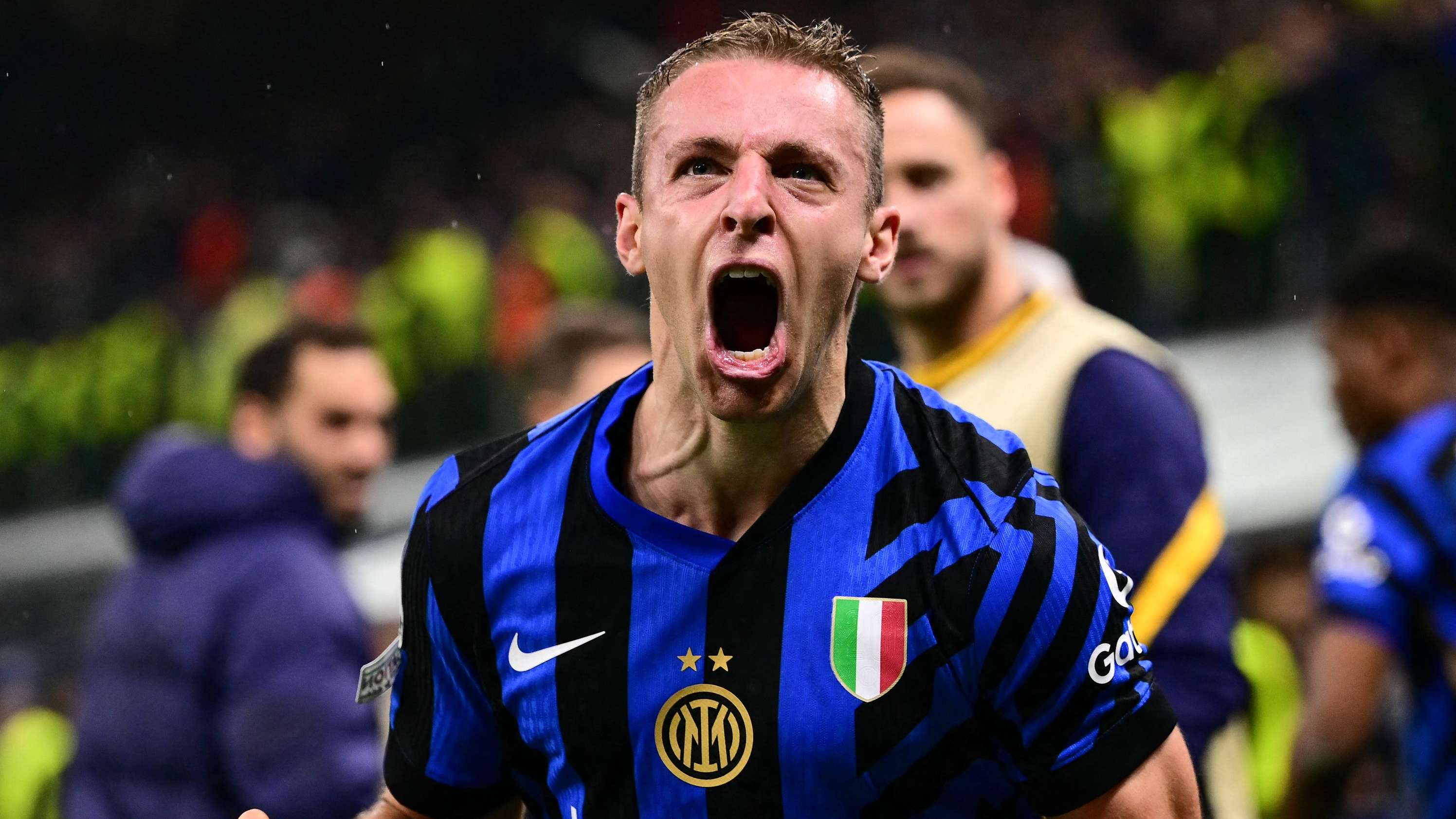 Pahlawan Inter Frattesi ‘hampir pingsan’ setelah mencetak gol kemenangan vs Barca