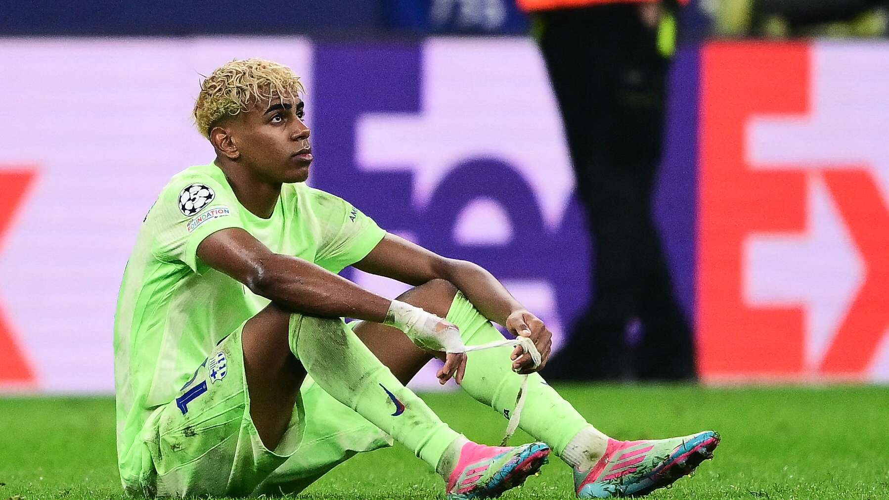 Yamal membuat sumpah UCL yang penuh emosi kepada penggemar Barca setelah kekalahan dari Inter.
