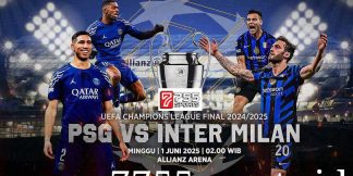 Prediksi Skor PSG vs Inter Minggu 1 Juni 2025  