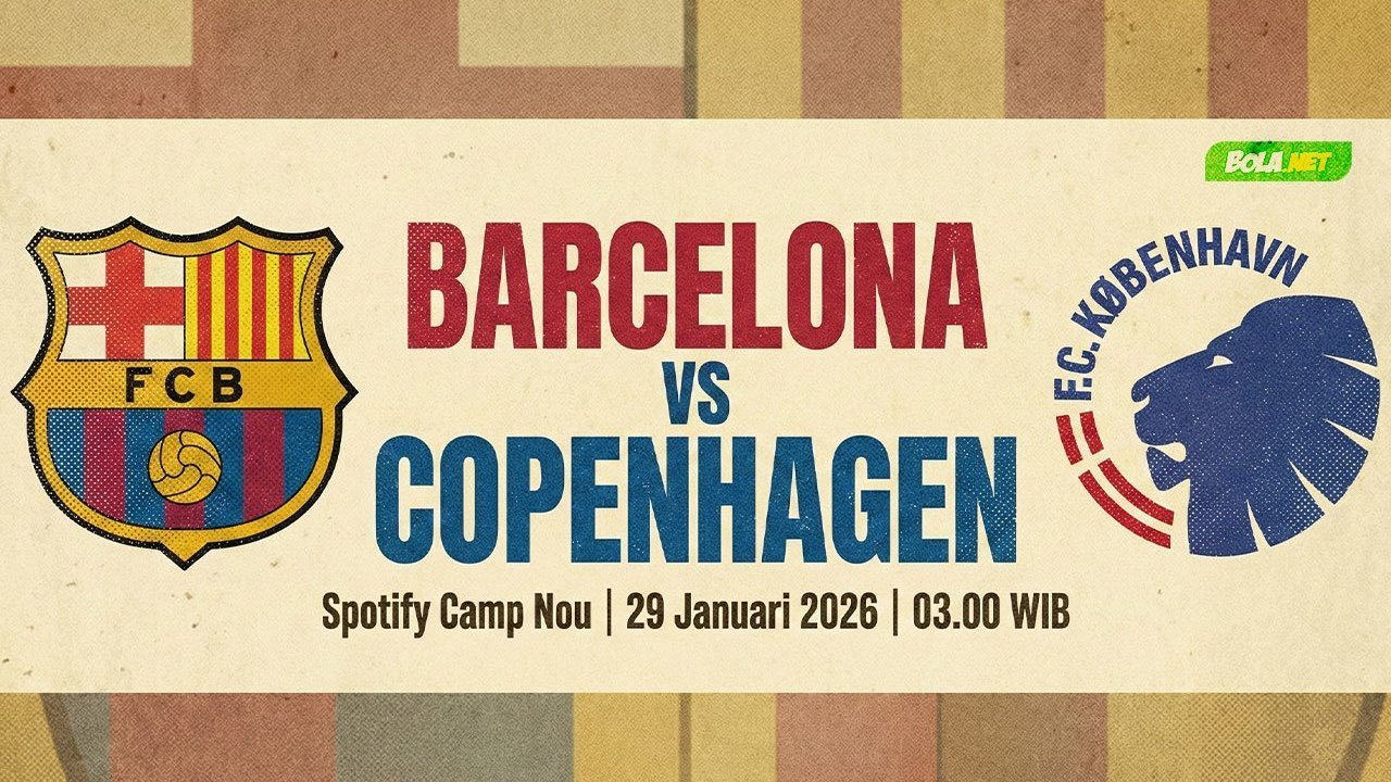 Prediksi Barcelona vs Copenhagen 29 Januari 2026  