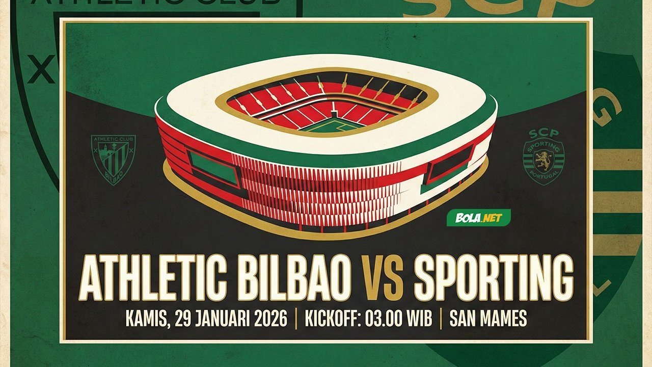 Prediksi Athletic Bilbao vs Sporting Lisbon, 29 Januari 2026  
