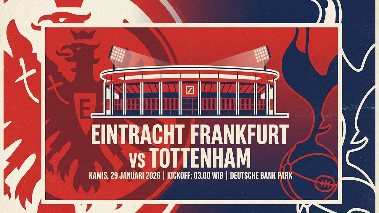 Prediksi Eintracht Frankfurt vs Tottenham 29 Januari 2026  