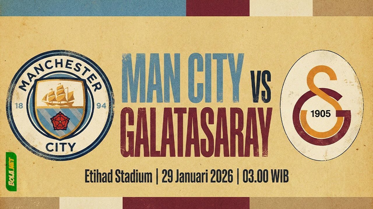 Prediksi Man City vs Galatasaray 29 Januari 2026

Translated to Bahasa Indonesia:

Prediksi Man City vs Galatasaray 29 Januari 2026  