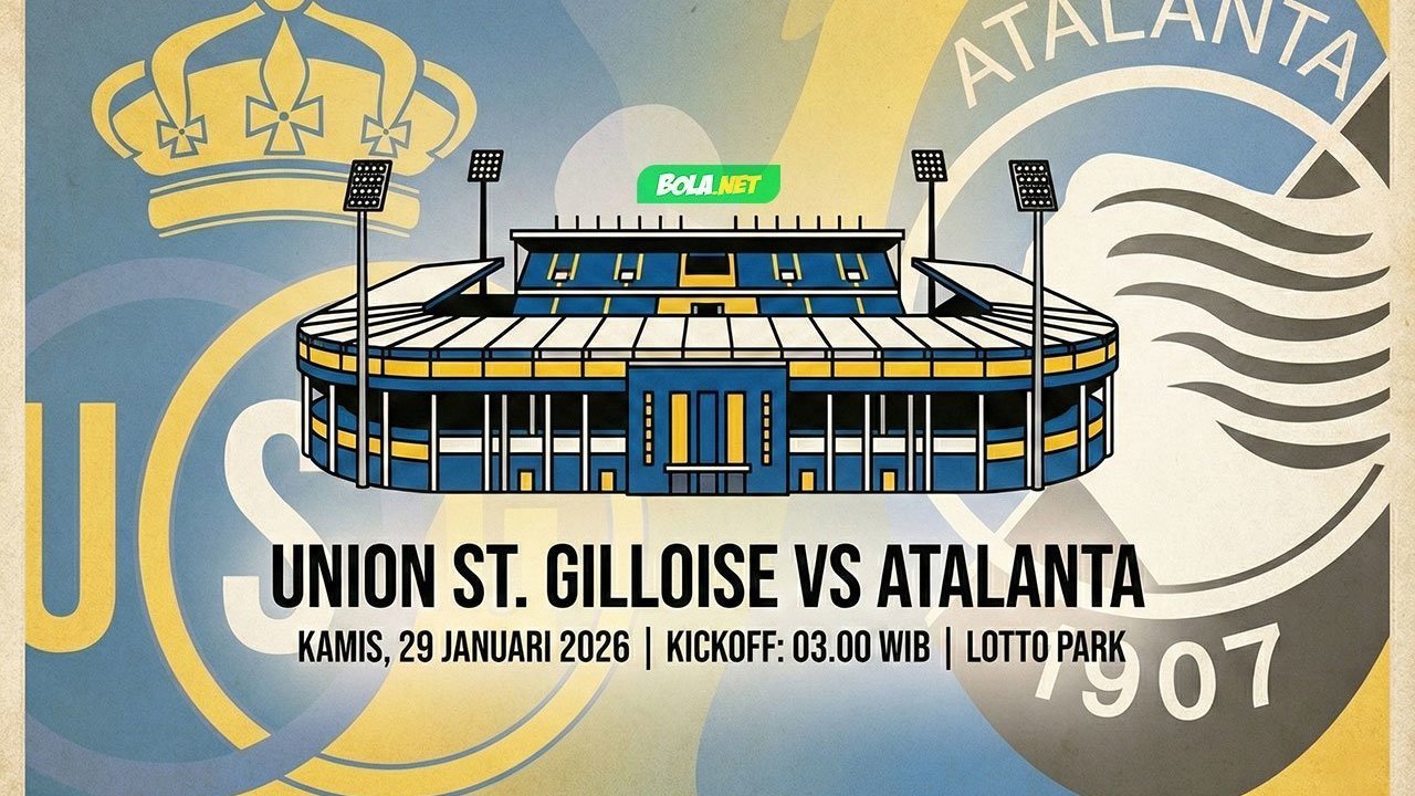 Prediksi Union Saint-Gilloise vs Atalanta 29 Januari 2026  