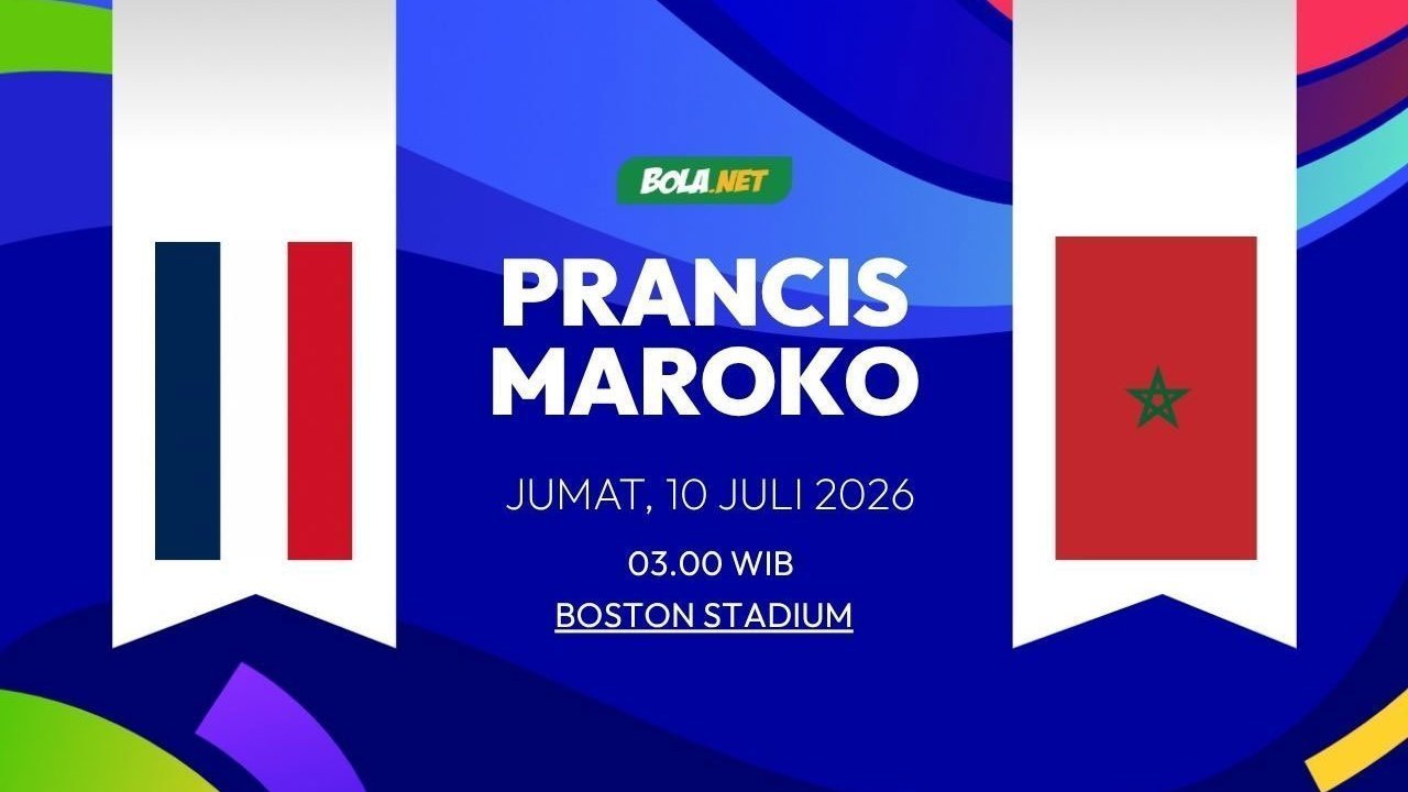 Prediksi Piala Dunia 2026: Prancis vs Maroko 10 Juli 2026

Translated to Bahasa Indonesia:

Prediksi Piala Dunia 2026: Prancis vs Maroko 10 Juli 2026