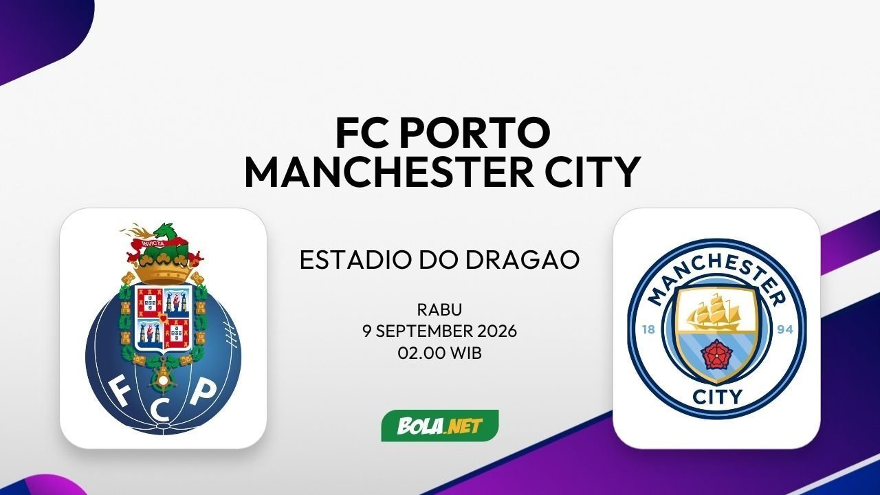 Prediksi Susunan Pemain Porto vs Manchester City: Haaland Jadi Andalan di Lini Depan  