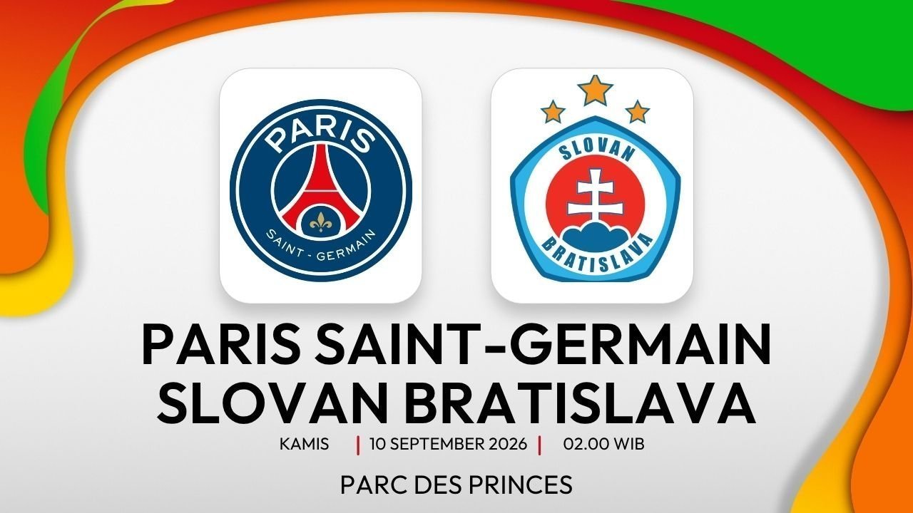 Prediksi PSG vs Slovan Bratislava 10 September 2026  